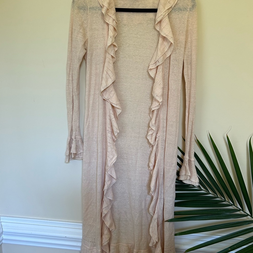 Ralph Lauren Light Pink Linen Sweater